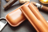 Make your own leather cigar case? Here is how to