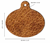 Our range of cutting dies for leather will enable you to cut key rings in different shapes and sizes. Made from the finest Japanese steel, we ship worldwide.