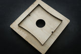 Cutting die set to make a slim wallet
