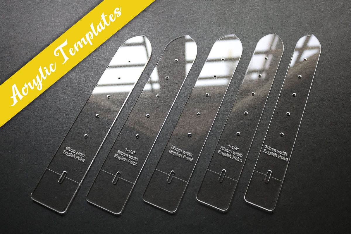 BELT STRAP acrylic templates AM leathercraft