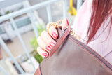 ZIPPERED POUCH – ACRYLIC PATTERNS + VIDEO TUTORIAL