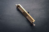 Brass stamp holder for leather press. Fits WT-90DS or Vevor type press