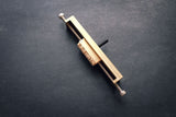 Brass stamp holder for leather press. Fits WT-90DS or Vevor type press