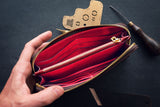 ZIPPERED WALLET - PDF PATTERNS + VIDEO TUTORIALS