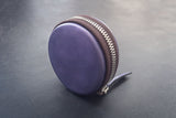 Round wet molded coin case, template and mold kit to make it. DIY