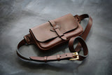 PDF templates to make a leather waist bag