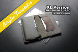 PHONE WALLET - acrylic patterns + video tutorial