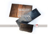 WALLET, PASSPORT HOLDER & CARD HOLDER BUNDLE - PDF patterns + video tutorials