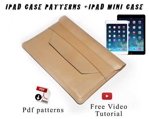 IPAD & IPAD MINI - PDF patterns + video tutorial