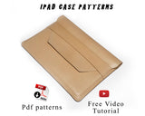 IPAD CASE - PDF patterns + video tutorial