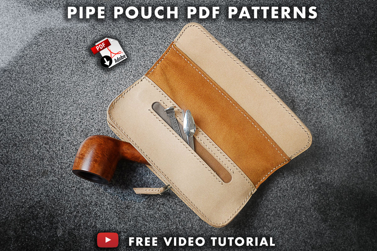 tobacco pouch template Make Up How To Sew A Roll Up Pouch Sewing on Cut Out + Keep How To by How to make Leather Tobacco