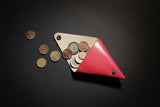 TRIANGULAR COIN POUCH - PDF patterns + video tutorial