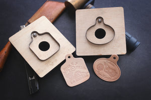 Key fobs custom clicking dies for leather 
