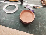 Mold for wet molding a round coin purse
