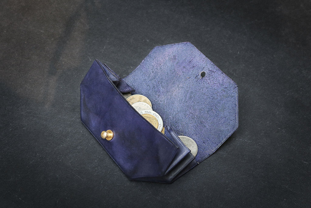 ORIGAMI COIN POUCH II - PDF patterns + video tutorial – AM leathercraft