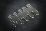 Leather craft acrylic patterns for watch straps