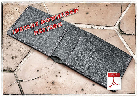 Download pdf patterns for leather bifold wallet • leather craft