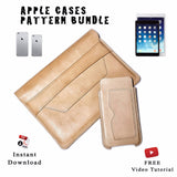 Download pdf patterns for apple products leather cases • leather craft