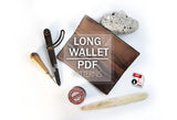 LONG WALLET I - PDF patterns + video tutorial