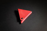 Acrylic template to make a triangular coin pouch